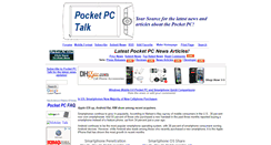 Desktop Screenshot of pocketpctalk.com