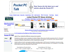 Tablet Screenshot of pocketpctalk.com